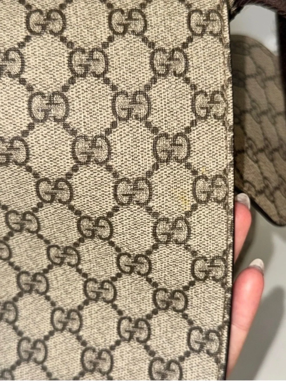 Guccis diaper bag